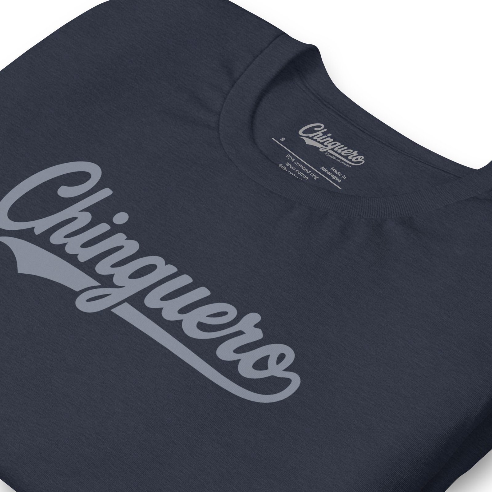 Chinguero - Unisex - Heather Navy – Image 4